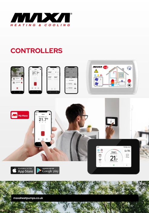 Maxa Controllers range brochure cover
